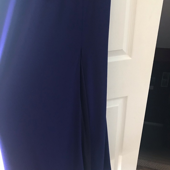 Purple formal dress sz 8 - great for prom - Picture 4 of 6